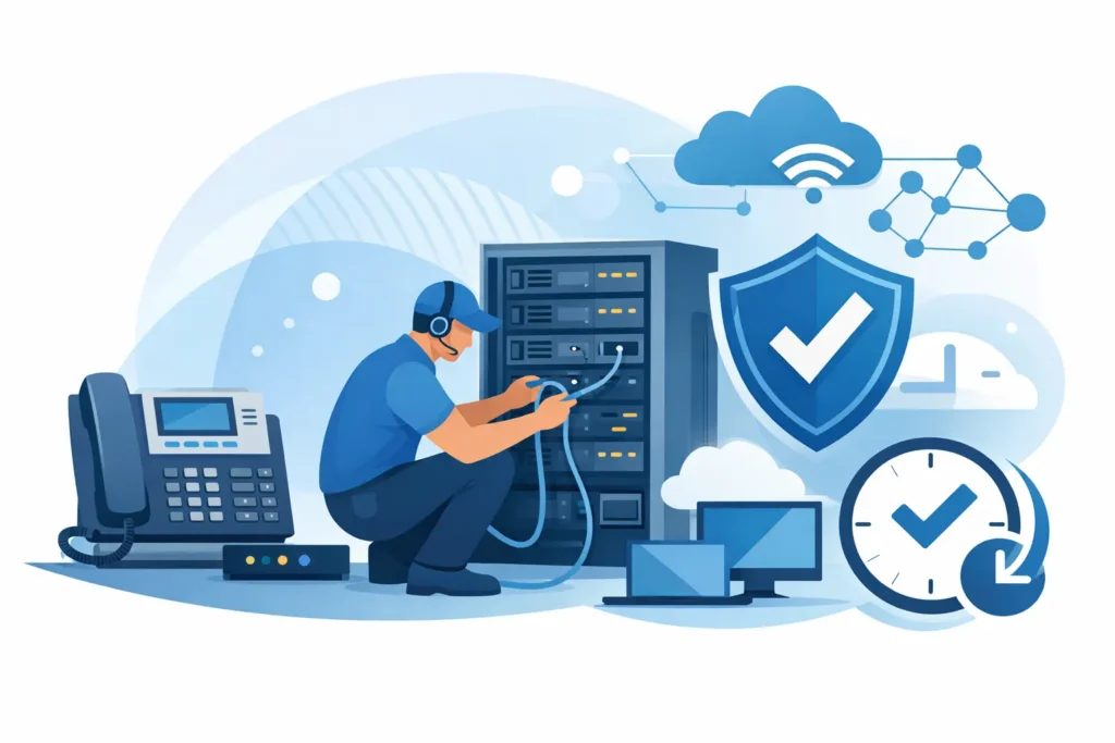 IP Phone System Installation That Prevents Downtime