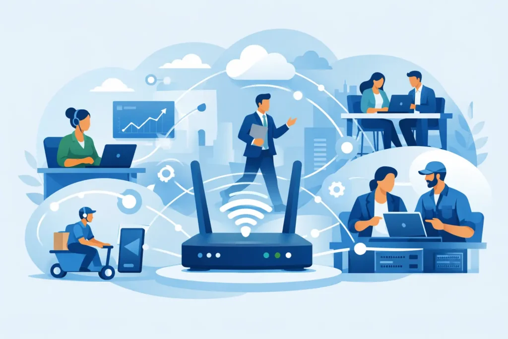 Business WiFi That Keeps Every Team Moving